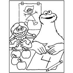 Dibujo para colorear: Sesame street (Dibujos animados) #32092 - Dibujos para Colorear e Imprimir Gratis