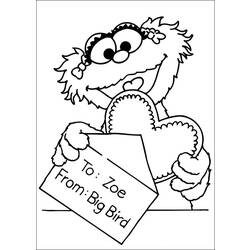 Dibujo para colorear: Sesame street (Dibujos animados) #32097 - Dibujos para Colorear e Imprimir Gratis