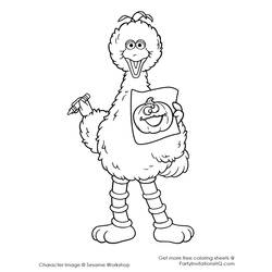 Dibujo para colorear: Sesame street (Dibujos animados) #32244 - Dibujos para Colorear e Imprimir Gratis