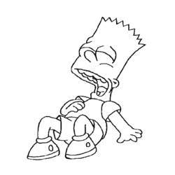 Dibujo para colorear: Simpsons (Dibujos animados) #23831 - Dibujos para Colorear e Imprimir Gratis