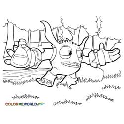 Dibujo para colorear: Skylanders (Dibujos animados) #43476 - Dibujos para Colorear e Imprimir Gratis