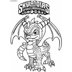 Dibujo para colorear: Skylanders (Dibujos animados) #43515 - Dibujos para Colorear e Imprimir Gratis