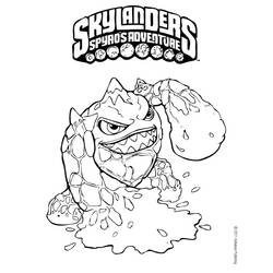 Dibujo para colorear: Skylanders (Dibujos animados) #43534 - Dibujos para Colorear e Imprimir Gratis