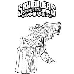 Dibujo para colorear: Skylanders (Dibujos animados) #43564 - Dibujos para Colorear e Imprimir Gratis