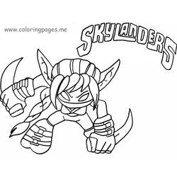 Dibujo para colorear: Skylanders (Dibujos animados) #43570 - Dibujos para Colorear e Imprimir Gratis