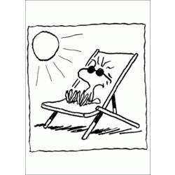 Dibujo para colorear: Snoopy (Dibujos animados) #27061 - Dibujos para Colorear e Imprimir Gratis