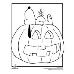 Dibujo para colorear: Snoopy (Dibujos animados) #27082 - Dibujos para Colorear e Imprimir Gratis