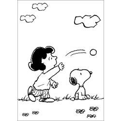 Dibujo para colorear: Snoopy (Dibujos animados) #27159 - Dibujos para Colorear e Imprimir Gratis