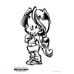 Dibujo para colorear: Spirou (Dibujos animados) #30520 - Dibujos para Colorear y Pintar