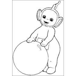 Dibujo para colorear: Teletubbies (Dibujos animados) #49693 - Dibujos para Colorear e Imprimir Gratis