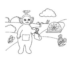 Dibujo para colorear: Teletubbies (Dibujos animados) #49707 - Dibujos para Colorear e Imprimir Gratis