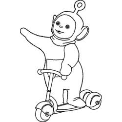 Dibujo para colorear: Teletubbies (Dibujos animados) #49726 - Dibujos para Colorear e Imprimir Gratis