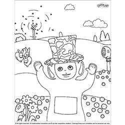 Dibujo para colorear: Teletubbies (Dibujos animados) #49748 - Dibujos para Colorear e Imprimir Gratis