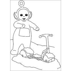 Dibujo para colorear: Teletubbies (Dibujos animados) #49793 - Dibujos para Colorear e Imprimir Gratis