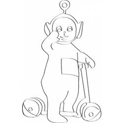 Dibujo para colorear: Teletubbies (Dibujos animados) #49828 - Dibujos para Colorear e Imprimir Gratis