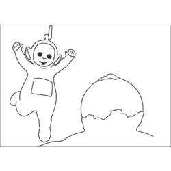 Dibujo para colorear: Teletubbies (Dibujos animados) #49833 - Dibujos para Colorear e Imprimir Gratis