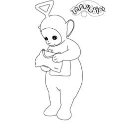 Dibujo para colorear: Teletubbies (Dibujos animados) #49849 - Dibujos para Colorear e Imprimir Gratis