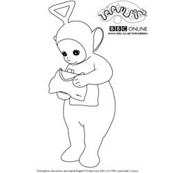 Dibujo para colorear: Teletubbies (Dibujos animados) #49903 - Dibujos para Colorear e Imprimir Gratis