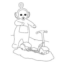 Dibujo para colorear: Teletubbies (Dibujos animados) #49908 - Dibujos para Colorear e Imprimir Gratis