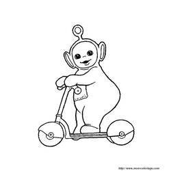 Dibujo para colorear: Teletubbies (Dibujos animados) #49931 - Dibujos para Colorear e Imprimir Gratis