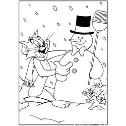 Dibujo para colorear: Tom and Jerry (Dibujos animados) #24198 - Dibujos para Colorear e Imprimir Gratis