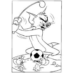 Dibujo para colorear: Tom and Jerry (Dibujos animados) #24217 - Dibujos para Colorear e Imprimir Gratis