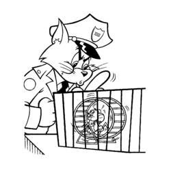 Dibujo para colorear: Tom and Jerry (Dibujos animados) #24241 - Dibujos para Colorear e Imprimir Gratis