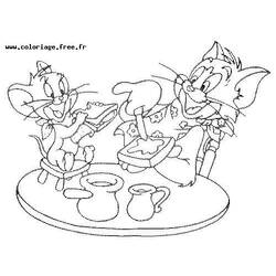 Dibujo para colorear: Tom and Jerry (Dibujos animados) #24254 - Dibujos para Colorear e Imprimir Gratis