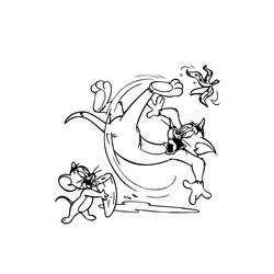 Dibujo para colorear: Tom and Jerry (Dibujos animados) #24255 - Dibujos para Colorear e Imprimir Gratis