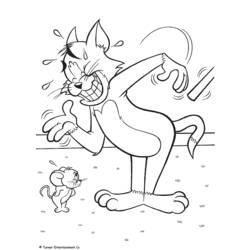 Dibujo para colorear: Tom and Jerry (Dibujos animados) #24283 - Dibujos para Colorear e Imprimir Gratis