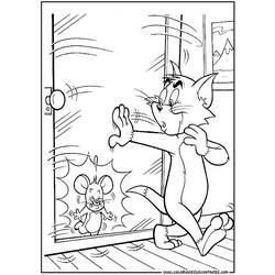 Dibujo para colorear: Tom and Jerry (Dibujos animados) #24335 - Dibujos para Colorear e Imprimir Gratis
