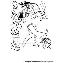Dibujo para colorear: Tom and Jerry (Dibujos animados) #24336 - Dibujos para Colorear e Imprimir Gratis