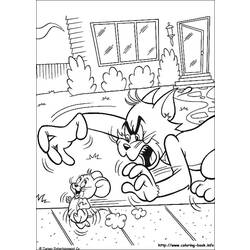 Dibujo para colorear: Tom and Jerry (Dibujos animados) #24343 - Dibujos para Colorear e Imprimir Gratis