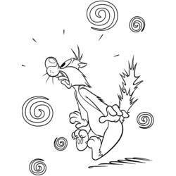 Dibujo para colorear: Tweety and Sylvester (Dibujos animados) #29237 - Dibujos para Colorear e Imprimir Gratis