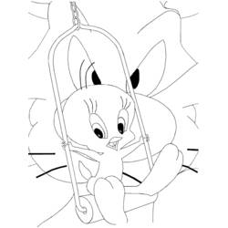 Dibujo para colorear: Tweety and Sylvester (Dibujos animados) #29240 - Dibujos para Colorear e Imprimir Gratis