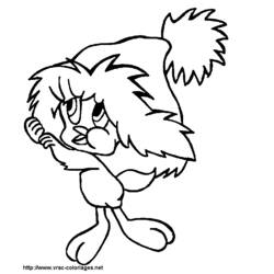 Dibujo para colorear: Tweety and Sylvester (Dibujos animados) #29282 - Dibujos para Colorear e Imprimir Gratis