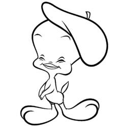 Dibujo para colorear: Tweety and Sylvester (Dibujos animados) #29291 - Dibujos para Colorear e Imprimir Gratis