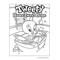 Dibujo para colorear: Tweety and Sylvester (Dibujos animados) #29468 - Dibujos para Colorear e Imprimir Gratis