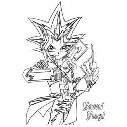 Dibujo para colorear: Yu-Gi-Oh! (Dibujos animados) #52980 - Dibujos para Colorear e Imprimir Gratis