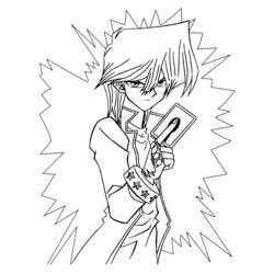 Dibujo para colorear: Yu-Gi-Oh! (Dibujos animados) #53022 - Dibujos para Colorear e Imprimir Gratis