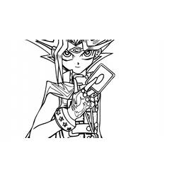 Dibujo para colorear: Yu-Gi-Oh! (Dibujos animados) #53072 - Dibujos para Colorear e Imprimir Gratis