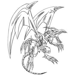 Dibujo para colorear: Yu-Gi-Oh! (Dibujos animados) #53080 - Dibujos para Colorear e Imprimir Gratis