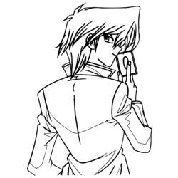 Dibujo para colorear: Yu-Gi-Oh! (Dibujos animados) #53155 - Dibujos para Colorear e Imprimir Gratis