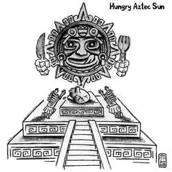 Dibujo para colorear: Mitología azteca (Dioses y diosas) #111570 - Dibujos para colorear