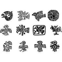 Dibujo para colorear: Mitología azteca (Dioses y diosas) #111748 - Dibujos para colorear