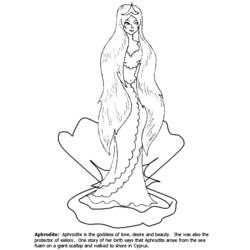 Dibujo para colorear: Mitología griega (Dioses y diosas) #109685 - Dibujos para colorear