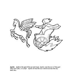 Dibujo para colorear: Mitología griega (Dioses y diosas) #109796 - Dibujos para Colorear e Imprimir Gratis