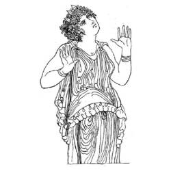 Dibujo para colorear: Mitología griega (Dioses y diosas) #109856 - Dibujos para Colorear e Imprimir Gratis