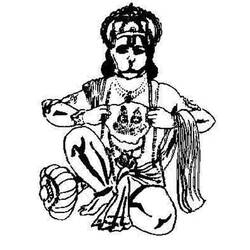 Dibujo para colorear: Mitología hindú (Dioses y diosas) #109271 - Dibujos para Colorear e Imprimir Gratis