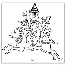 Dibujo para colorear: Mitología hindú (Dioses y diosas) #109462 - Dibujos para Colorear e Imprimir Gratis